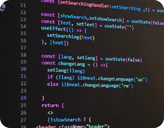 Code editor screenshot