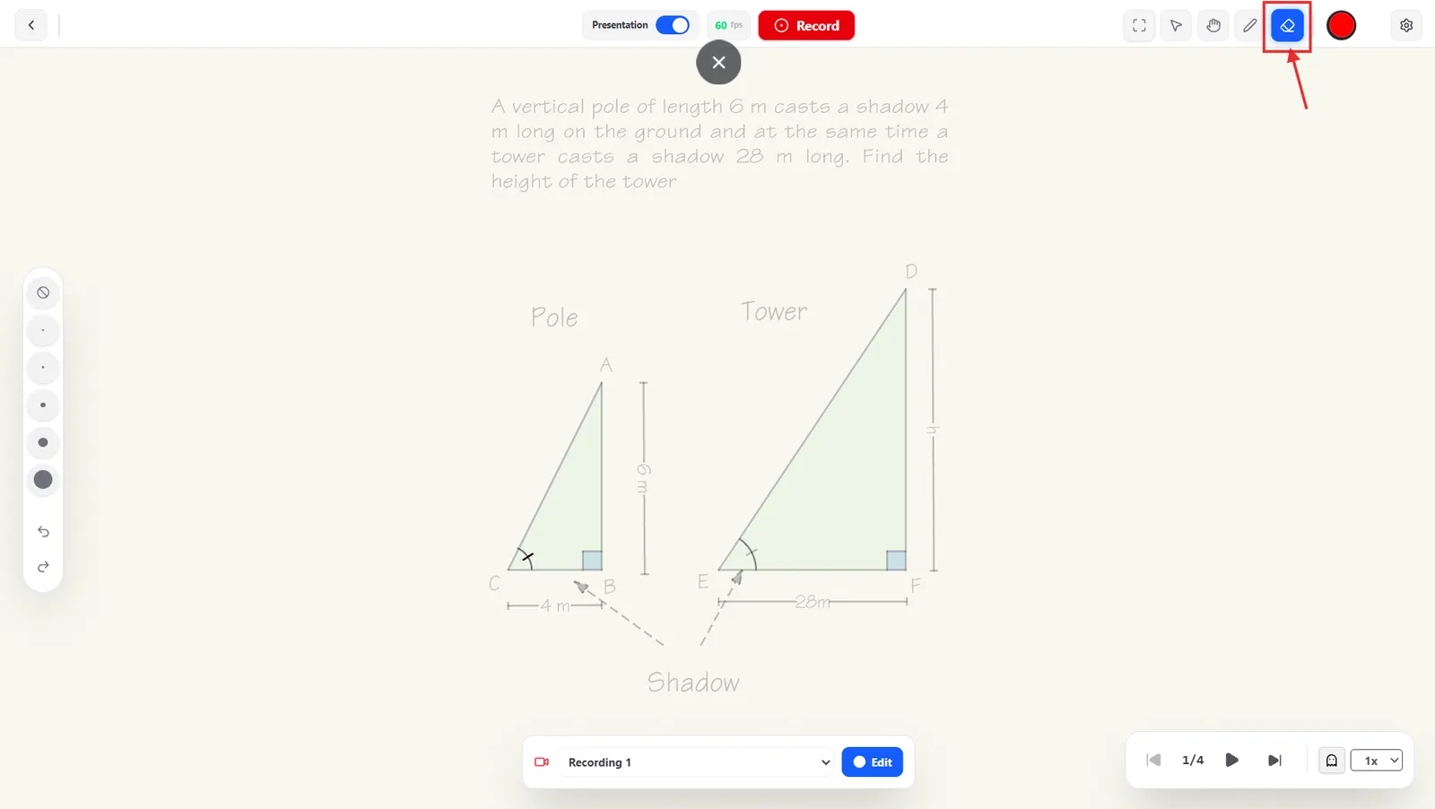The Eraser Tool