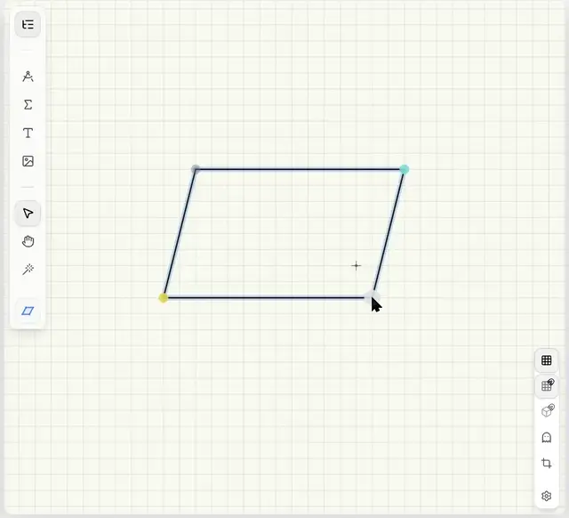 Dragging a Geometry Handle