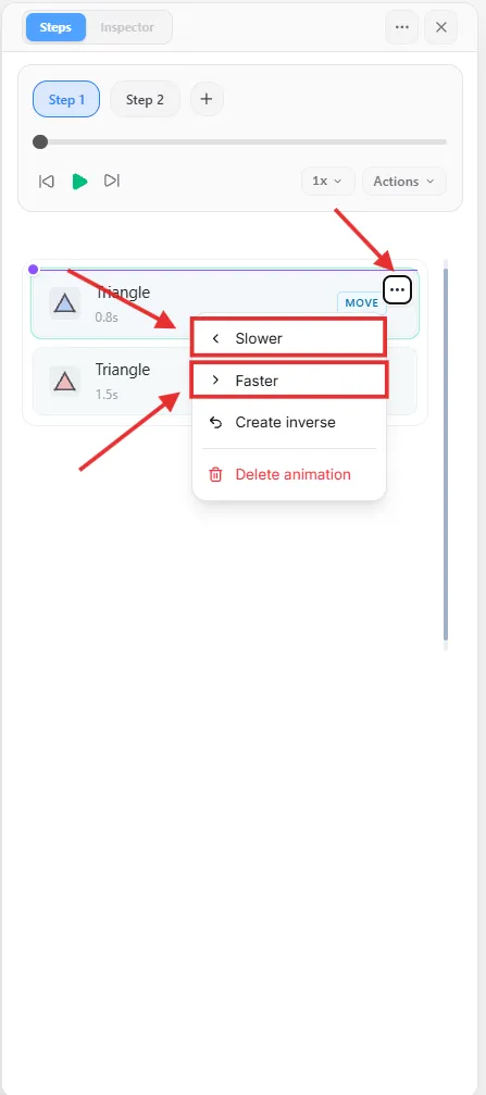 Changing a Block's Speed